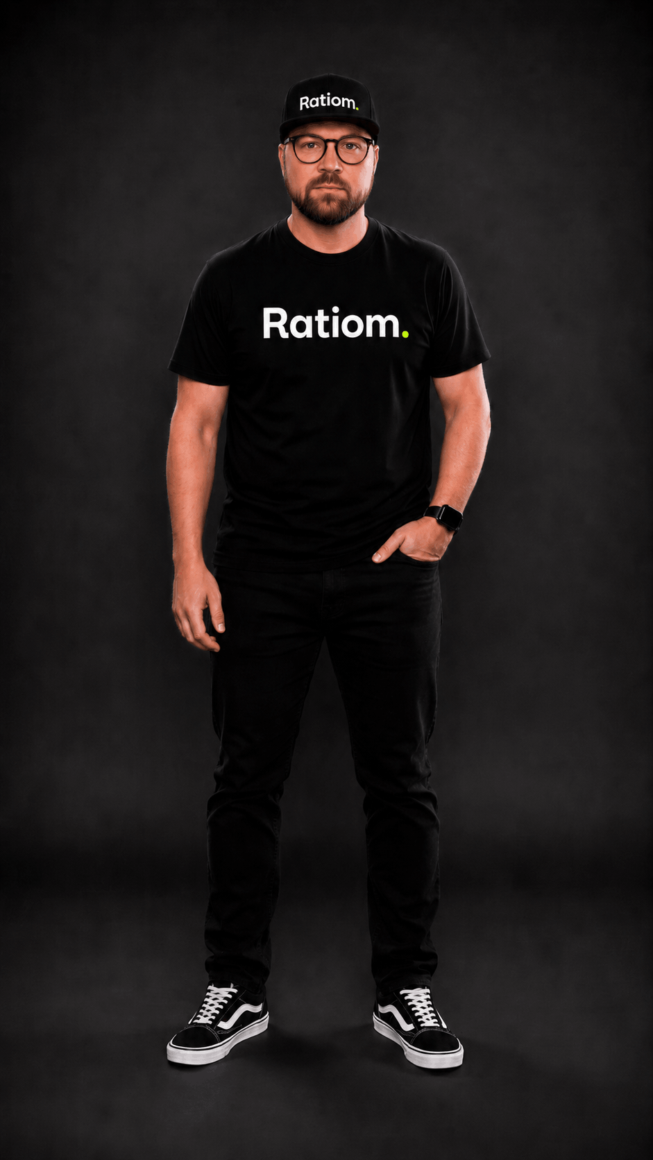 Gary O'Toole, founder of Ratiom Launch, full-body portrait